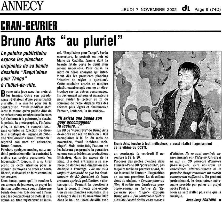 Bruno Arts “au pluriel”