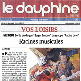 Dauphiné Libéré du 11 avril 2012